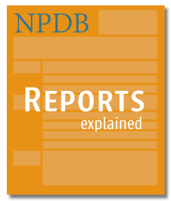 NPDB Reports Explained