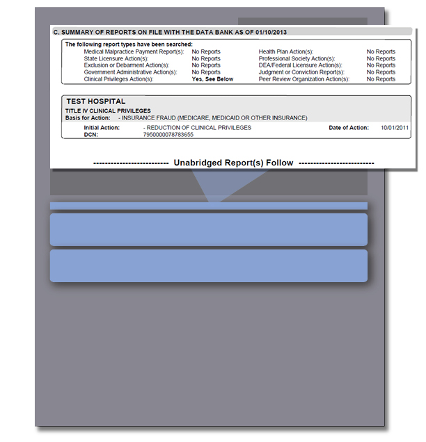 Screenshot Image of Query Response Section C